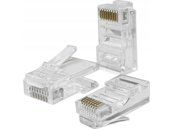 Qoltec QOLTEC läpivientiliitin RJ45 | CAT5e | UTP | Läpivientiliitin | Kullatut koskettimet | 10 kpl