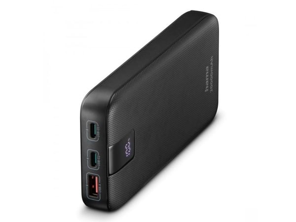 Hama 00201719, 20000 mAh, Lithium Polymer (LiPo), Quick Charge 3.0, Antrasitt