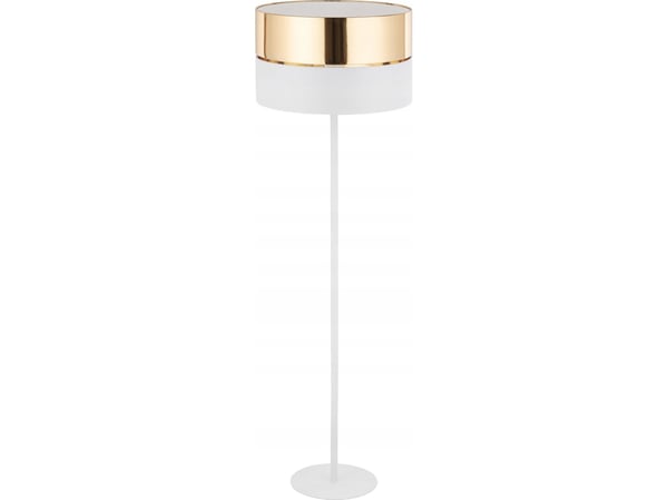Golvlampa TK Lighting FLOOR LAMP HILTON E27 5074 vit
