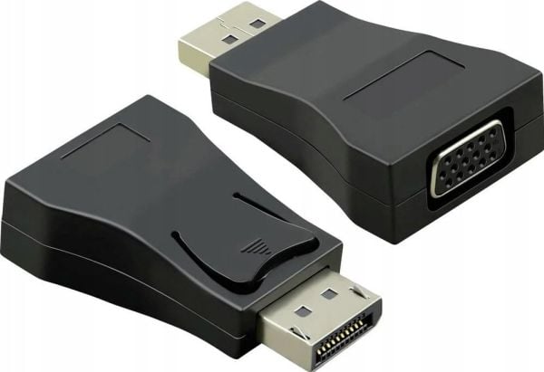 Value 12.99.3156, DisplayPort, VGA, Musta