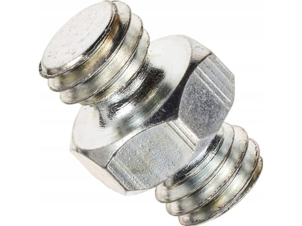 Kort kobling - to 3/8" gjenger