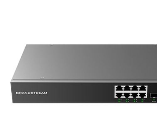 Grandstream GWN7801P - Switch - enterprise, managed - L2+ - 8 x 10/100/1000 (PoE+) - PoE (120 W)
