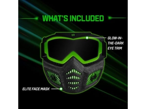 Gel Blaster Elite Facemask With Glow Eye Ring