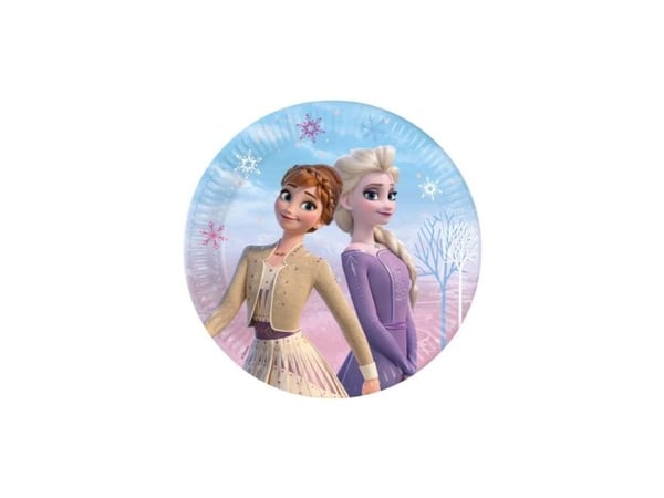 GoDan Paperilautaset Frozen 2 23cm 8kpl 8kpl