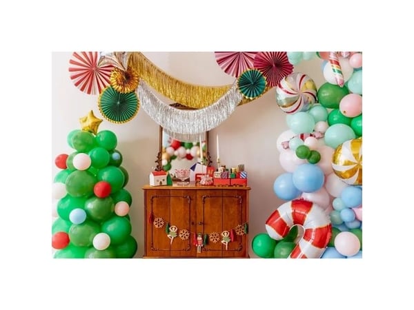 PartyDeco Garland hapsut kultainen