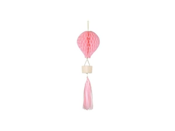 Pink luftballon papirvæv