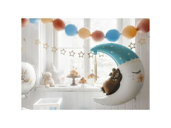 PartyDeco FB196-001J, lekeballong, folie, flerfarget, bilde, fest, universell