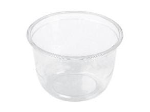 Dessertbæger 260ml rund Ø96x63 mm klar PLA,20 pk x 50 stk/krt