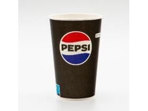 Pahvikuppi 40 cl Pepsi Max Ø90x135 mm Kylmäjuomakuppi,50 kpl/ps - (1000 kpl)