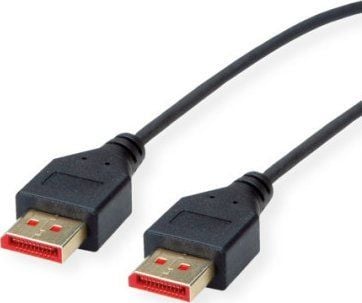 ROLINE 11.04.5960, 1 m, DisplayPort, DisplayPort, Hankjønn, Hankjønn, 7680 x 4320 piksler