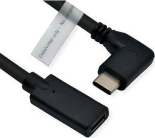 ROLINE 11045496, 2 m, USB C, USB C, USB 3.2 Gen 1 (3.1 Gen 1), Sort