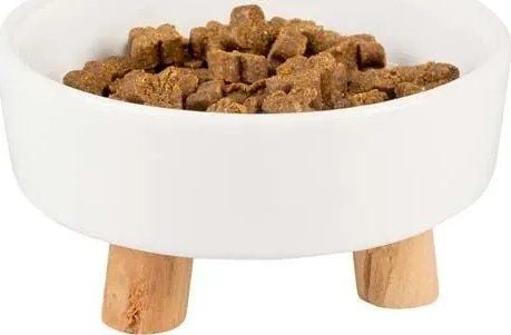 Duvo+ DUVO+ KERAMISK SKÅLE PÅ TREBEN 200ml 11,5x11,5x6cm 13365
