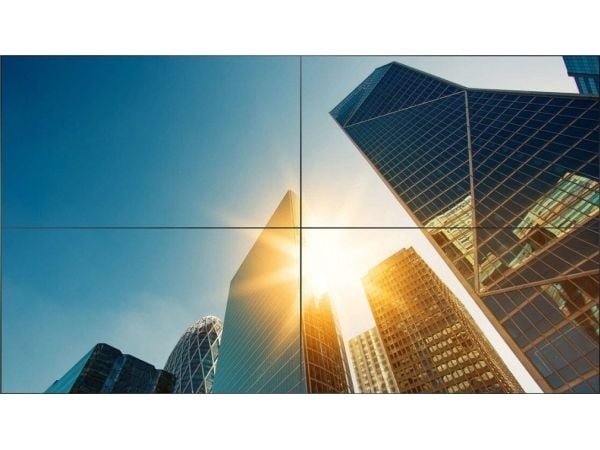 Philips 55BDL8007X - X-Line LED-backlit LCD video wall - intelligent skilting - 1920 x 1080 55" - 4 x - Direct LED