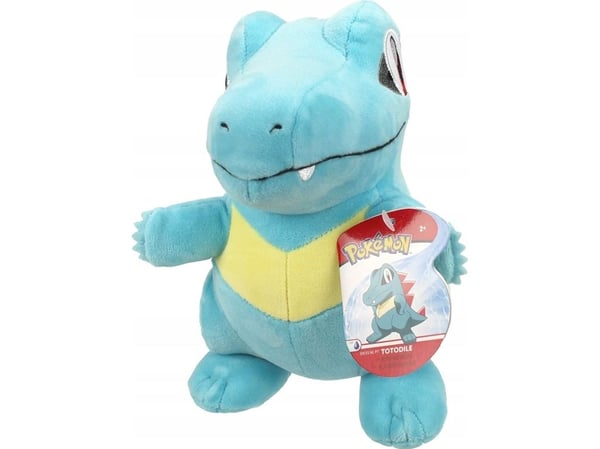 Jazwares Pokémon Totodile pehmo (20 cm)