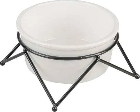 Duvo+ DUVO+ KERAMISK SKÅLE PÅ STATIV 850ml 16,3x16,3x8cm 13362