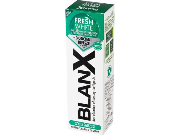 BLANX Whitening Refreshing Fresh White tannkrem 75 ml
