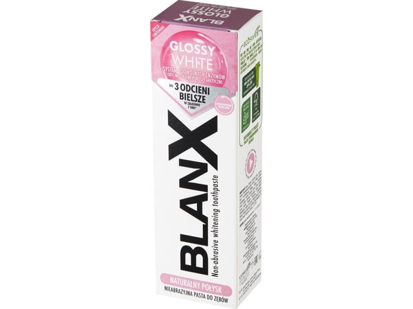BLANX Whitening Glossy White tandkräm 75 ml