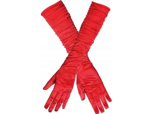 Boland 03142, Hansker til kostyme, Voksen, Hunkjønn, Polyester, Rød, 83 g