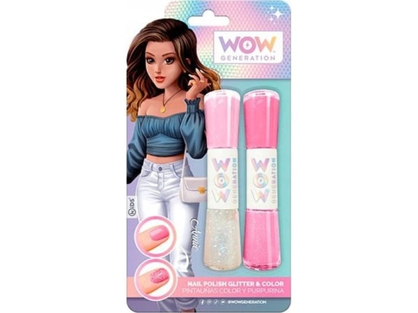 WOW Generation - Neglelak med Glitter WOW Generation - Neglelak med Glitter