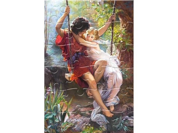 Castorland puslespill postkort – Springtime 24 deler
