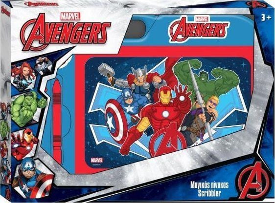 Pulio tavleplakat Avengers znikopis Diakakis