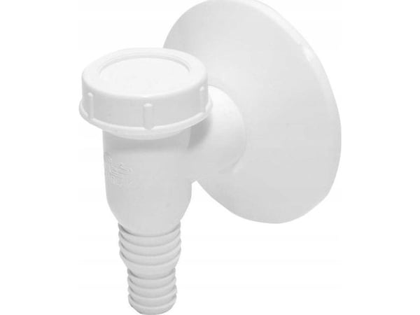 McAlpine vaskemaskinsifon innfelt hvit [10/200]