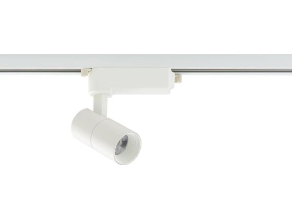 Nowodvorski Tinos 10376 spot for 1-faset skinne-belysningssystem 1x7W LED 4000K 570 lm hvit
