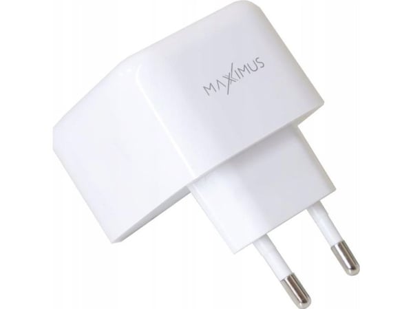 Maxximus-lader MX THUNDER PD 35W NETTVERKSLADER, 2xUSB-C, HVIT