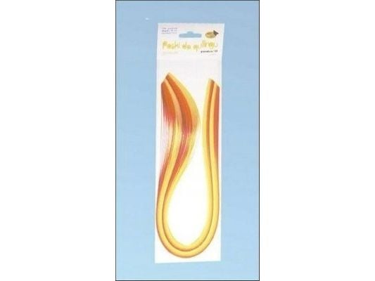 CreativeHobby quillingstrimler 3 mm x 50 cm gule 100 stk