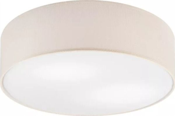 Taklampe Lamkur Lamkur Vivian 48529 boho rundt taklampe 2x60W E27 krem/hvit
