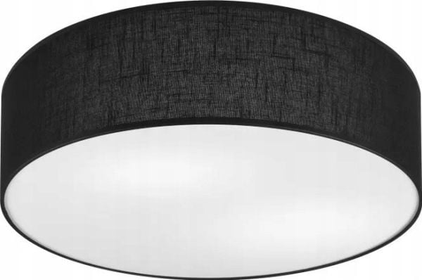 Lamkur Vivian 48536 tak-/plafondlampe rund 2x60W E27 svart/hvit