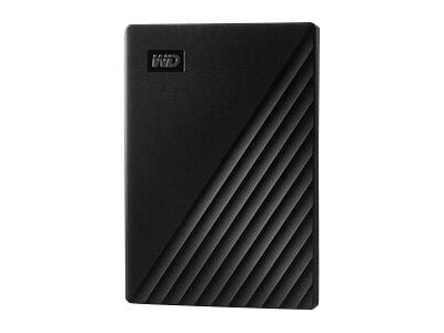 WD My Passport WDBYVG0010BBK - Harddisk - kryptert - 1 TB - ekstern (bærbar) - USB 3.2 Gen 1 - 256-bit AES - svart