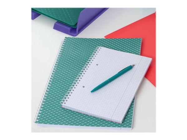 Esselte Colour''Breeze Muistikirja A5, Kuvio, Vihreä, A5, 80 arkkia, 80 g/m², Neliöpaperi
