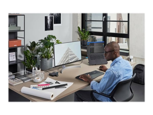 Kensington Pro Fit Ergo, Täysikokoinen (100 %), RF Wireless + Bluetooth, QWERTY, Musta