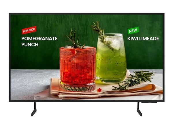 Samsung BE85D-H - 85" Diagonalklasse BED-H Series LED-bakgrunnsbelyst LCD TV - Crystal UHD - intelligent skilting - Smart TV - Tizen OS - 4K UHD (2...