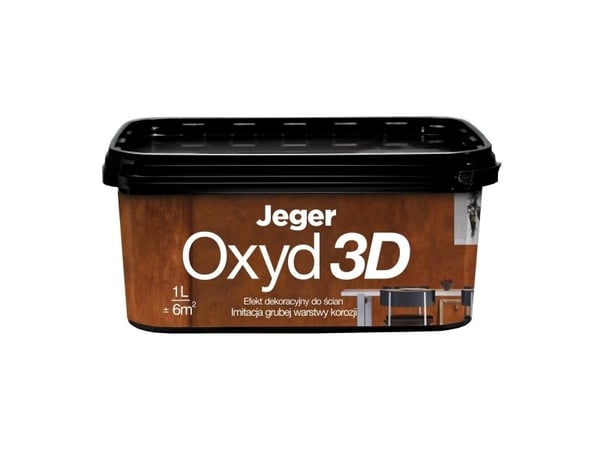 Dekorativ puss Jeger OXYD 3D, 1 l