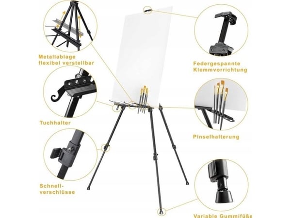 Walimex pro studio staffeli i aluminium XL 180 cm