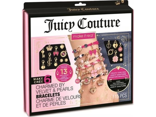 MAKE IT REAL JUICY COUTURE DIY Apyrankių gaminimo rinkinys