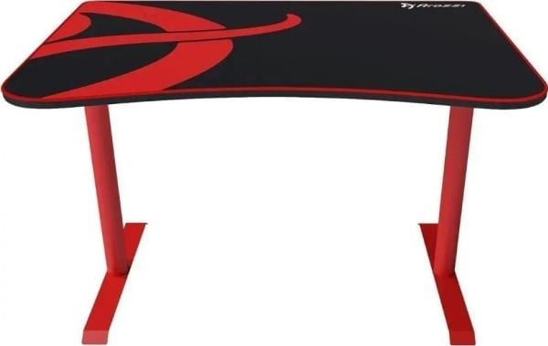 Arozzi Arena Fratello - Bord - kurvet - rød - rød sokkel