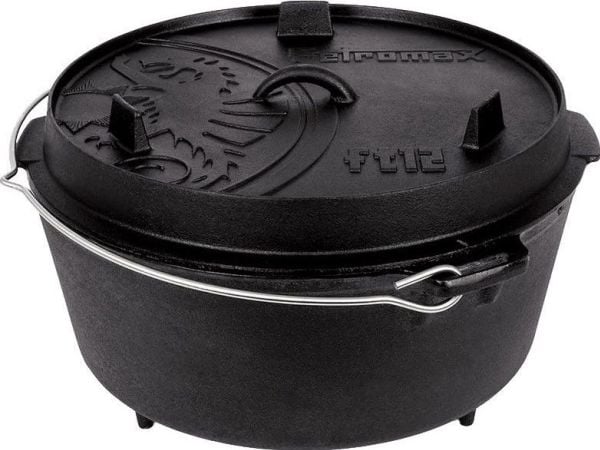Petromax FT12, 14 l, Rund, Støpejern, Sort
