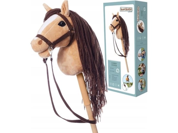 HOPPIHORSE Hobby Horse A4 Musta