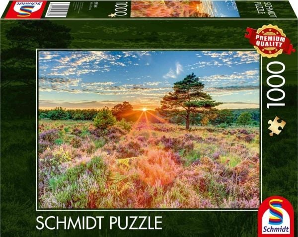 Schmidt Spiele Puzzle PQ 1000 Auringonlasku nummella G3