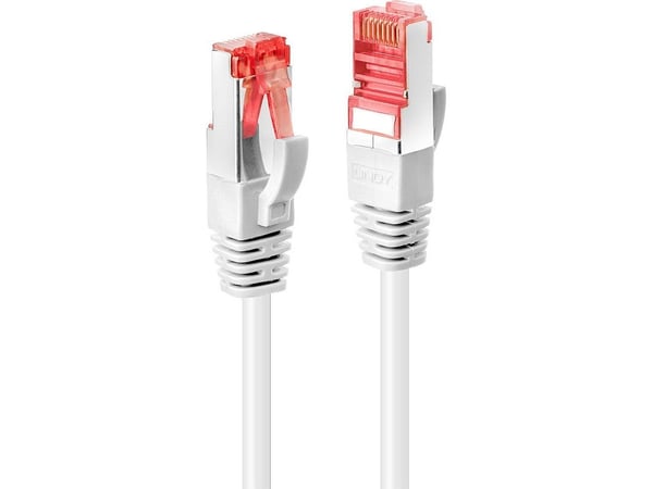 Lindy 47800, 20 m, Cat6, S/FTP (S-STP), RJ-45, RJ-45, Hvit