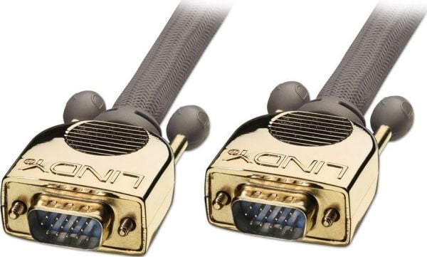 Lindy 30m, VGA - VGA, 30 m, VGA (D-Sub), VGA (D-Sub), Hankjønn, Hankjønn, Antrasitt