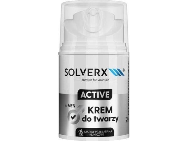 SOLVERX_Active Facial Creme for Men 50ml