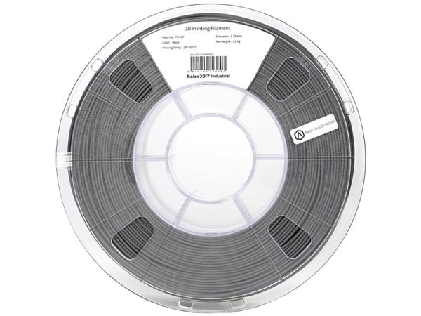 RAISE3D PMRA-1001 Industrial PPA CF Filament PPA 1.75 mm 1000 g Sort 1 stk RAISE3D PMRA-1001 Industrial PPA CF Filament PPA 1.75 mm 1000 g Sort 1 stk