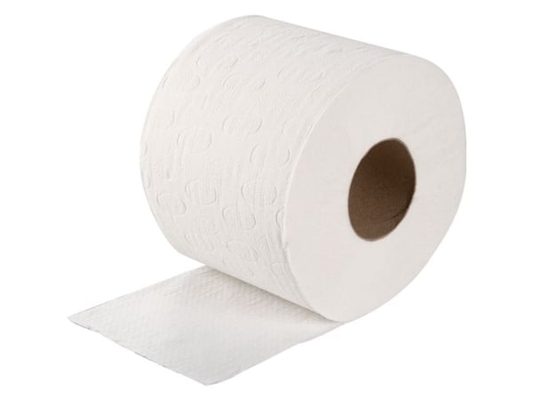 Toiletpapir, ABENA Care-Ness Excellent, 2-lags, 50m x 9cm, Ø12cm, hvid