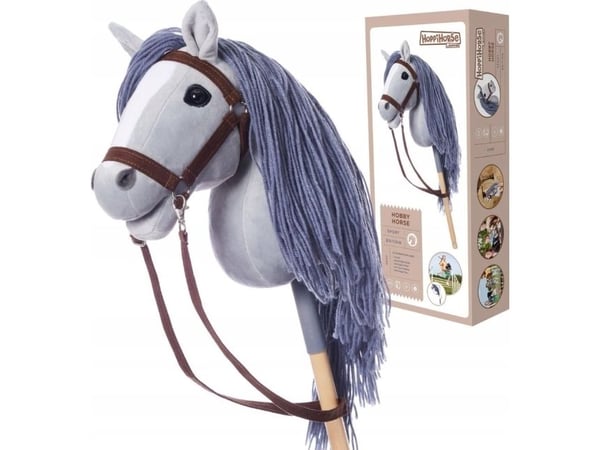 Hobby Horse HOPPIHORSE keppihevonen A3 harmaa