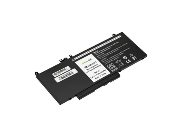 Green Cell - Batteri til bærbar PC (tilsvarer: Dell 6MT4T, Dell 07V69Y) - litiumpolymer - 4-cellers - 7200 mAh - svart