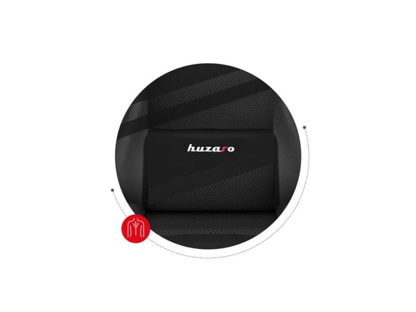 Huzaro FORCE 4.4 CARBON, PC-gamingstol, 130 kg, Bøttesete, Polstret Rygg, Billøp, Universell